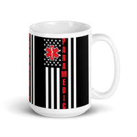 Paramedic 3 White glossy mug