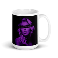 F Society White glossy mug