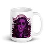 Dead Girl White glossy mug