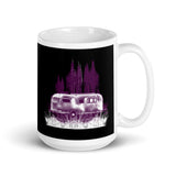 Camper White glossy mug