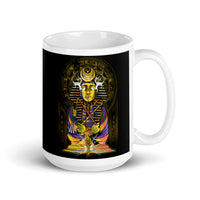 Pharoah White glossy mug