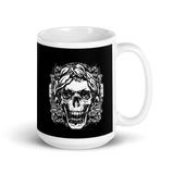 Skull Tattoo White glossy mug