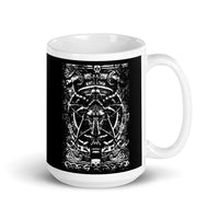 Occult White glossy mug