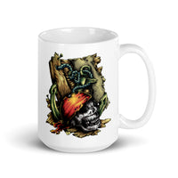 Dead Pirate White glossy mug