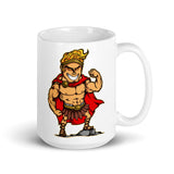 Hercules White glossy mug