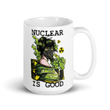 Nuclear is Good White glossy mug