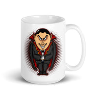 Vampire White glossy mug