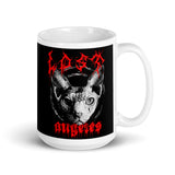 Lost Angeles White glossy mug