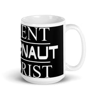 Ancient Astronaut Theorist 1 White glossy mug