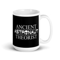 Ancient Astronaut Theorist 2 White glossy mug