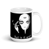 But is it Art? White glossy mug