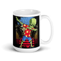 Alien Dab 4 White glossy mug