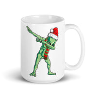 Alien Dab 5 White glossy mug