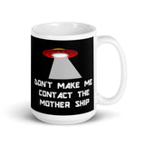 Mother Ship White glossy mug