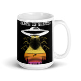 Earth is Ghetto 3 White glossy mug