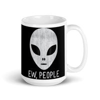 Ew, People White glossy mug