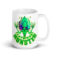 Flatwoods Monster White glossy mug