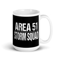 Area 51 Storm Squad White glossy mug