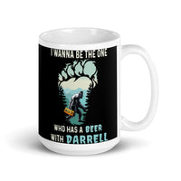 Beer with Daryl White glossy mug