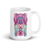 Toxic Anime White glossy mug