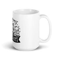 Say Yes to New Adventures White glossy mug