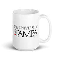 The University of Tampa White glossy mug