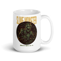 Slime Monster White glossy mug