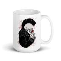 Punk in Love White glossy mug