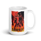 Sinner White glossy mug