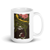 Zombie White glossy mug