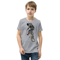 Space Biker Youth Short Sleeve T-Shirt