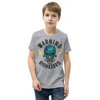 Warning Biohazard Youth Short Sleeve T-Shirt