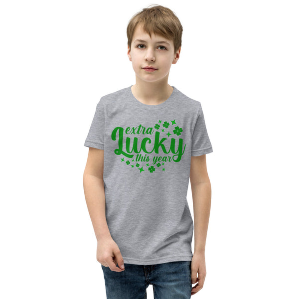 Extra Lucky This Year Youth Short Sleeve T-Shirt