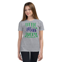 Little Miss Lucky Youth Short Sleeve T-Shirt