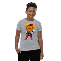 Pumpkin Boy Youth Short Sleeve T-Shirt