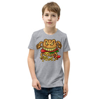 Burger Monster Youth Short Sleeve T-Shirt