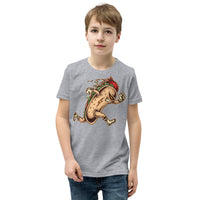 Hot Dog Hero Youth Short Sleeve T-Shirt