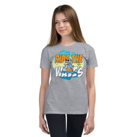 Ride the Waves Youth Short Sleeve T-Shirt