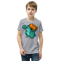 Monster Turtle Youth Short Sleeve T-Shirt