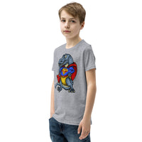 Super T-rex Youth Short Sleeve T-Shirt