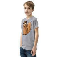 Monster Beaver Youth Short Sleeve T-Shirt