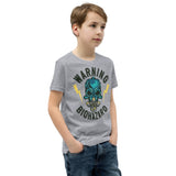 Warning Biohazard Youth Short Sleeve T-Shirt