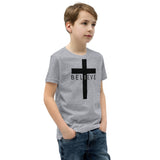 I Believe Cross Youth Short Sleeve T-Shirt