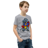 Super T-rex Youth Short Sleeve T-Shirt