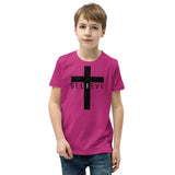 I Believe Cross Youth Short Sleeve T-Shirt