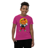 Pumpkin Boy Youth Short Sleeve T-Shirt