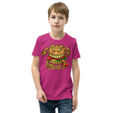 Burger Monster Youth Short Sleeve T-Shirt