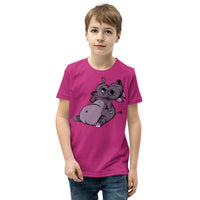 Monster Hippo Youth Short Sleeve T-Shirt