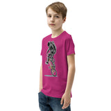 Space Biker Youth Short Sleeve T-Shirt