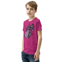 Monster Hippo Youth Short Sleeve T-Shirt